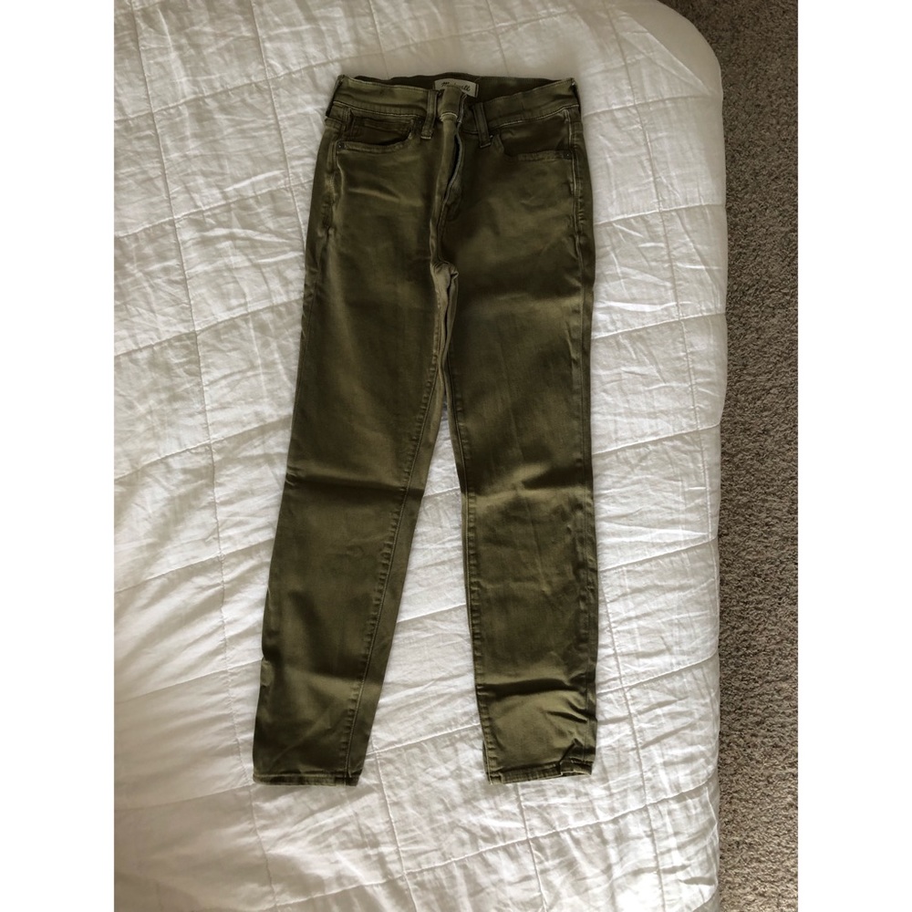 Madewell High Riser Skinny Skinny Cropped